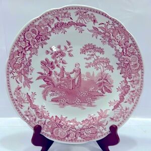 Spode Archive Collection Georgian Series Girl at Well English Ironstone 10”plate
